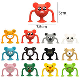 Silicone Animal Suction Kids Bath Toys- 12 pack