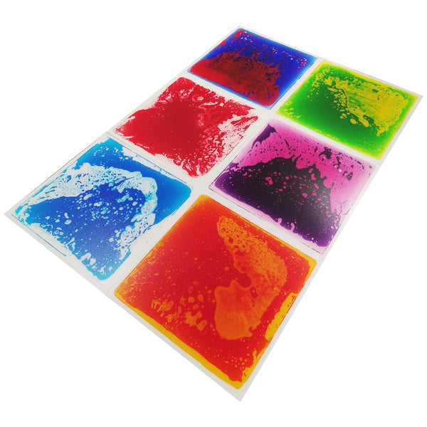 Sensory Liquid Floor Tiles- Set of 6